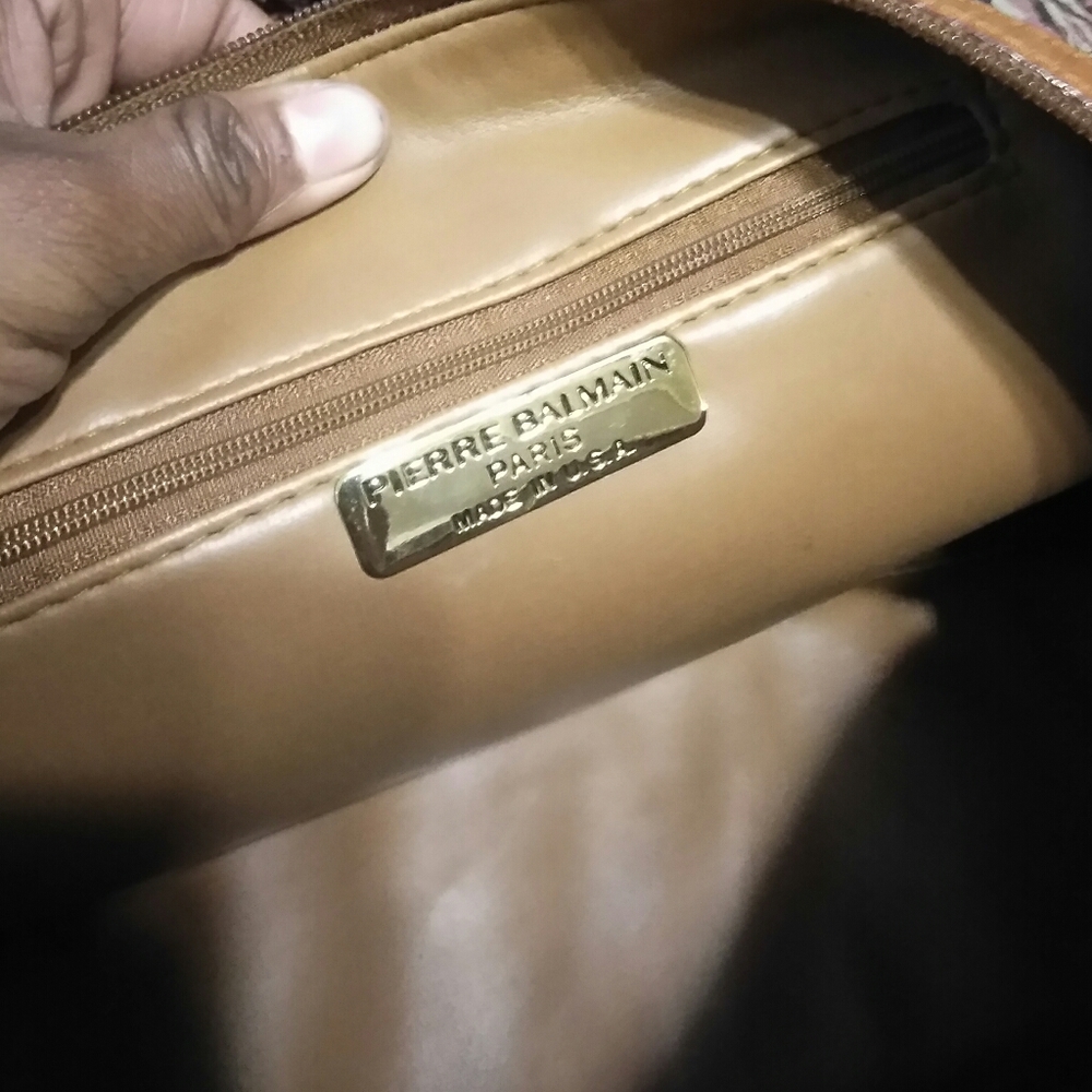 SOLD.BALMAIN *RARE* FLORAL BOSTON BAG - Picture 3 of 7